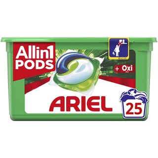 Ariel | All in 1 Pods | Detergent +Oxi Efect 25 capsule