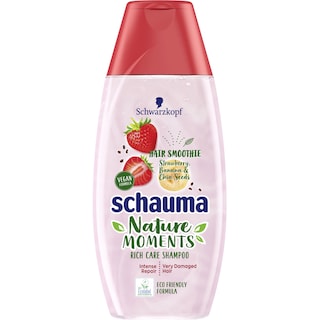 Schauma | Sampon pentru repararea si regenerarea parului cu capsuni, banana si seminte de chia 250ml