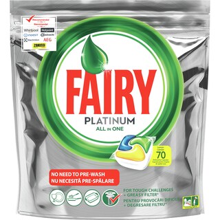 Fairy | Platinum | Detergent 70 capsule