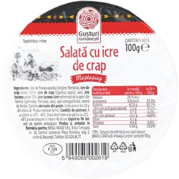 Salata cu icre de crap 100g