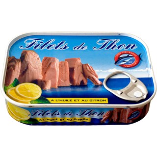 Sidi Daoud | File de ton in ulei cu lamaie 125g