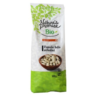 Nature's Promise Bio | Fasole alba bio bob mediu 500g