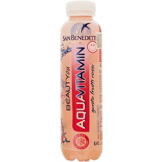 San Benedetto | Aquavitamin | Apa cu vitamine cu aroma de fructe rosii 0.4L