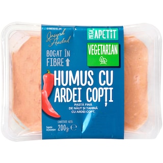Mega Apetit | Humus cu ardei copti 200g