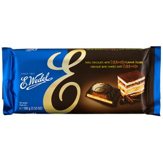 Wedel | Ciocolata neagra cu umplutura de tiramisu 100g