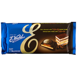 Wedel | Ciocolata neagra cu umplutura de tiramisu 100g