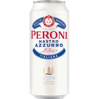 Peroni Nastro Azzurro | Bere blonda pasteurizata, doza 0.5L