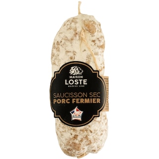 Loste | Carnati uscati din carne de porc de ferma 250g