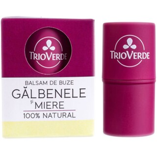 Trio Verde | Balsam de buze cu galbenele si miere 4g
