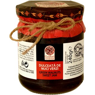 Gusturi romanesti | Dulceata de nuci verzi 240g