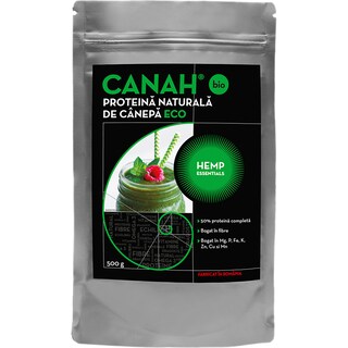 Canah | Pudra proteica canepa bio 500g