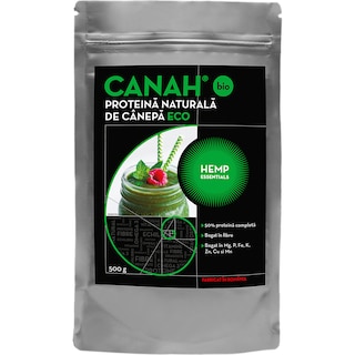 Canah | Pudra proteica canepa bio 500g