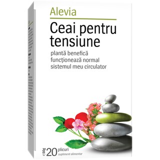 Alevia | Ceai pentru tensiune 20 plicuri 20x1.5g