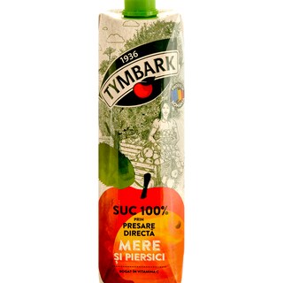 Tymbark | Suc NFC de mere si piersici 100% 1l