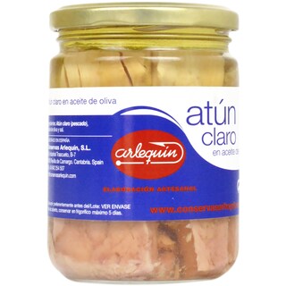 Arlequin | Ton bucati in ulei de masline 415g