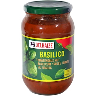 Delhaize | Sos de rosii cu busuioc 500g