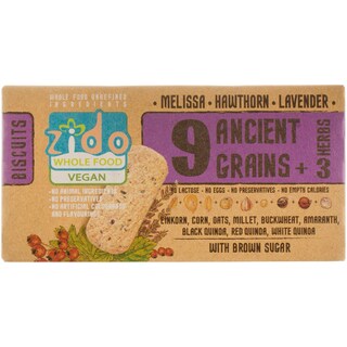 Zido | Biscuiti vegan cu melissa, macese si lavanda 90g