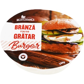 Mediterranea | Branza pentru burger gratar 200g