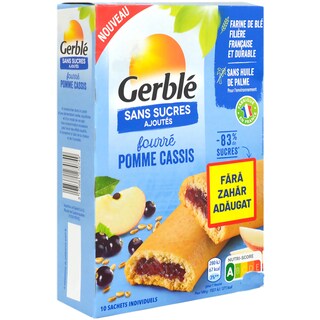 Gerble | Biscuiti cu mere & coacaze, fara zahar 180g