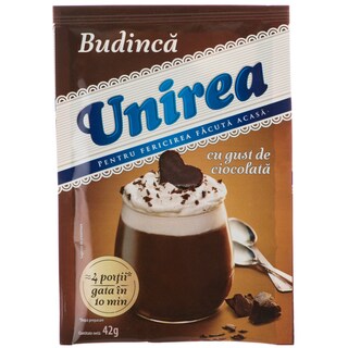 Unirea | Budinca cu gust de ciocolata 42g