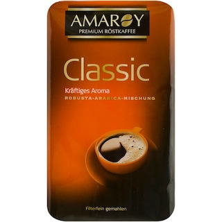 Amaroy | Cafea prajita si macinata Classic 500g