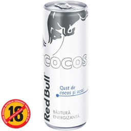 Red Bull Cocos | Bautura energizanta cu gust de cocos si acai 250ml