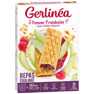 Gerlinea | Batoane cu mere si zmeura 360g