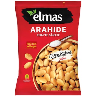 Elmas | Arahide coapte si sarate  300g