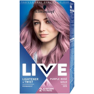 Live | Nuantator pentru par Purple Rose Gold 105