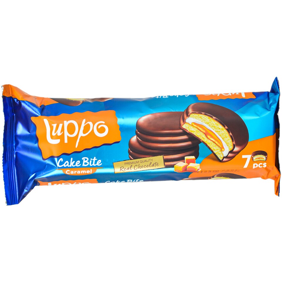 Печенье Luppo Cake bite - «Воздушное печение с шоколадом и зефиром » |  отзывы
