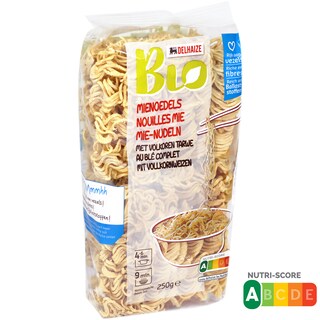 Delhaize Bio | Taitei Mie bio cu grau integral 250g
