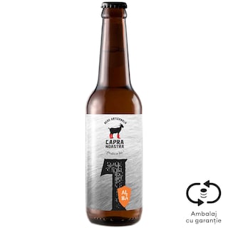Capra Noastra | Bere alba artizanala 0.33L