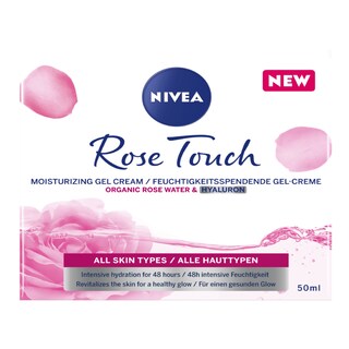 Nivea | Gel Crema Apa de trandafir 50ml