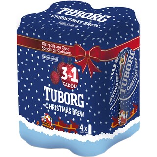 Tuborg | Christmas Brew | Bere Christmas brew 4x0.5L
