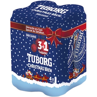 Tuborg | Christmas Brew | Bere Christmas brew 4x0.5L