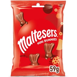 Maltesers | Mini iepurasi de ciocolata cu miez usor si crocant 58g