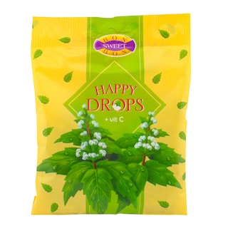 Bon Sweet Bon | Happy Drops | Bomboane cu aroma de menta 70g