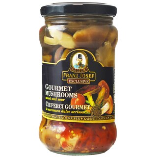 Ciuperci gourmet in saramura dulce acrisoara 280g