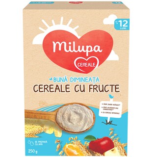 Milupa | Cereale cu fructe, de la 12 luni 250g