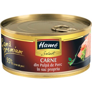 Hame | Carne de porc in suc propriu 300g