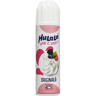 HuLaLa | Produs UHT indulcit pe baza de grasimi vegetale, spray. 250g