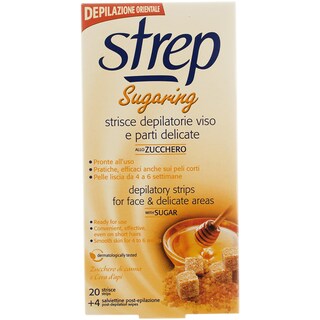 Strep | Benzi depilatoare pentru fata
