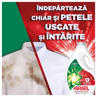 Ariel | Detergent lichid +Extra Clean Power, 34 spalari
