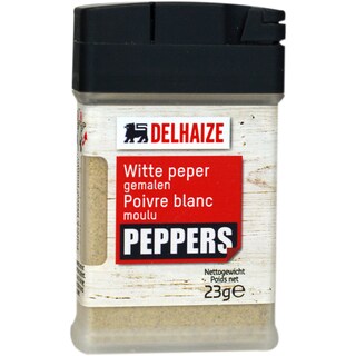 Delhaize | Piper alb macinat 23g