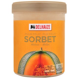 Delhaize | Sorbet pepene galben 500ml
