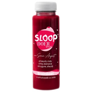 Sloop | Smuti Brainbeet cu zmeura, sfecla si chia 250ml