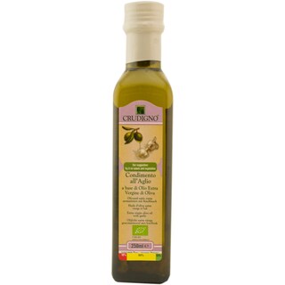 Crudigno | Ulei de masline cu usturoi bio 250ml