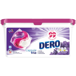 Dero | Trio | Detergent Levantica si iasomie, 35 capsule