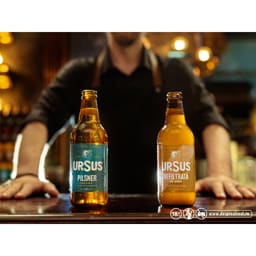 Ursus | Bere nefiltrata de grau 0.33L