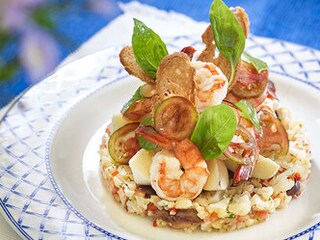 Salata de creveti cu baza de conopida